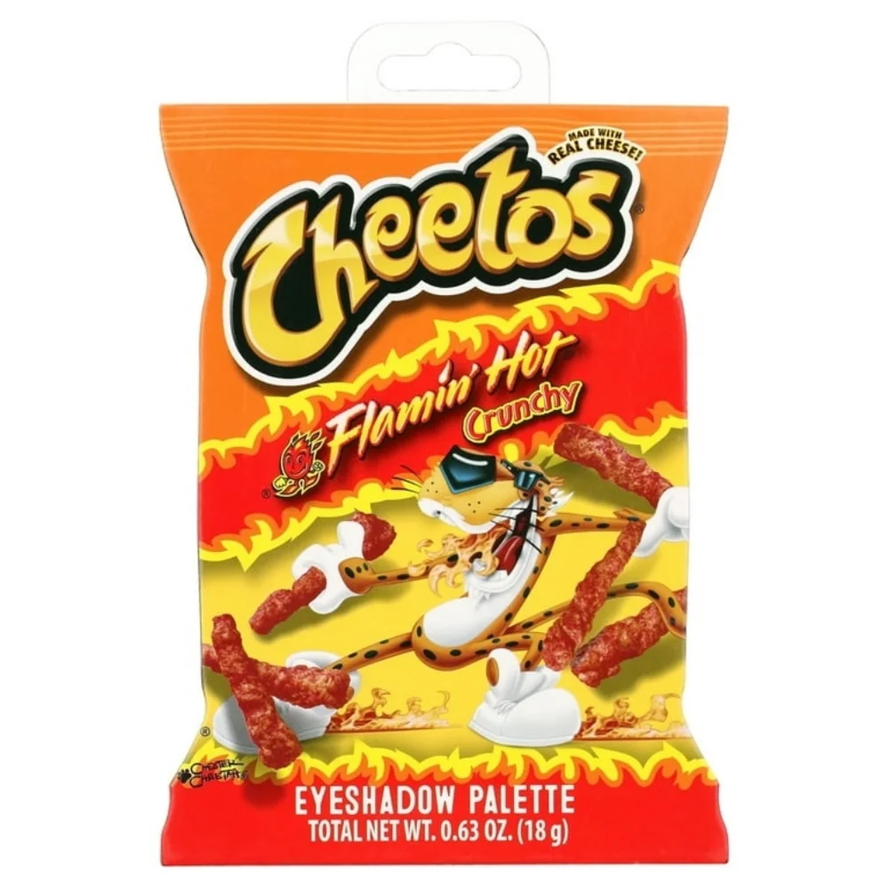 Flaming Hot Cheetos Eyeshadow Palette, NEW